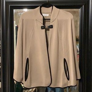Calvin Klein Tan poncho